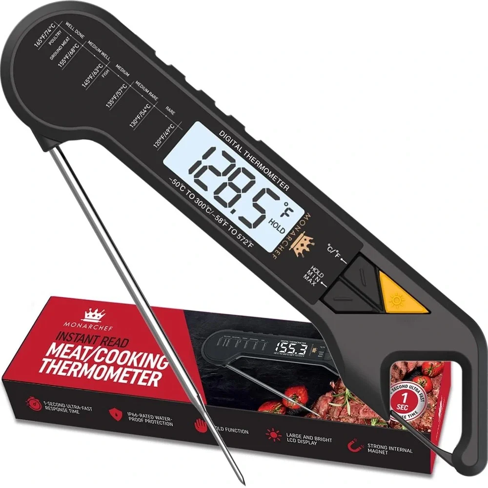 Instant Read Meat Thermometer Digital BBQ Grill Smoker‎ Probe Thermo Works